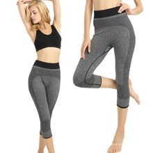 Pantalones de yoga OEM mujeres sexy personalizada etiqueta privada señoras polainas para mujeres